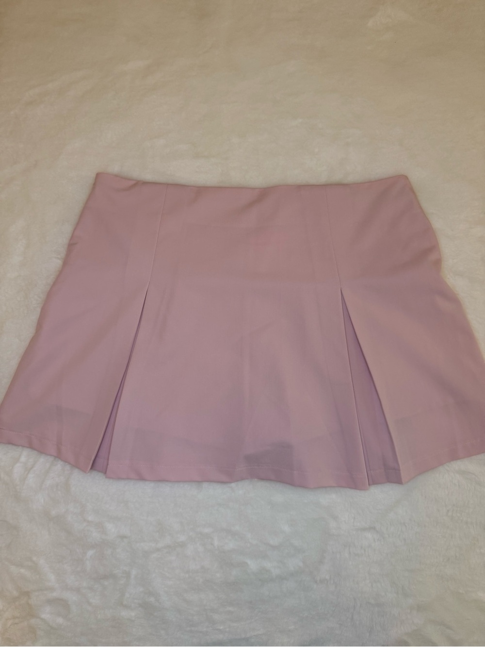 ARULA Pastel Pink High-Waist Bow Skort - Picture 4 of 5